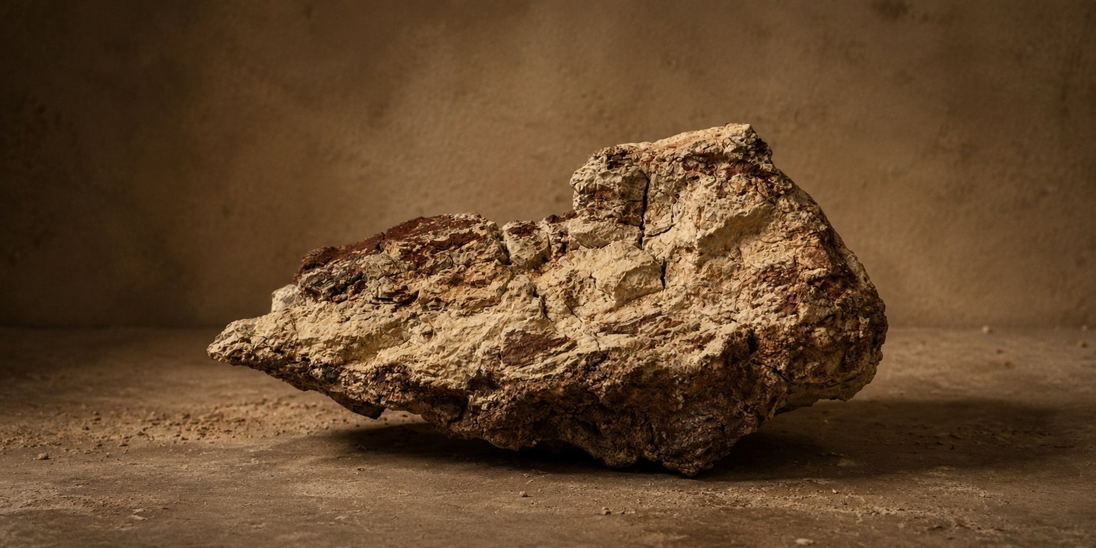 Earth, minerals and clay materials